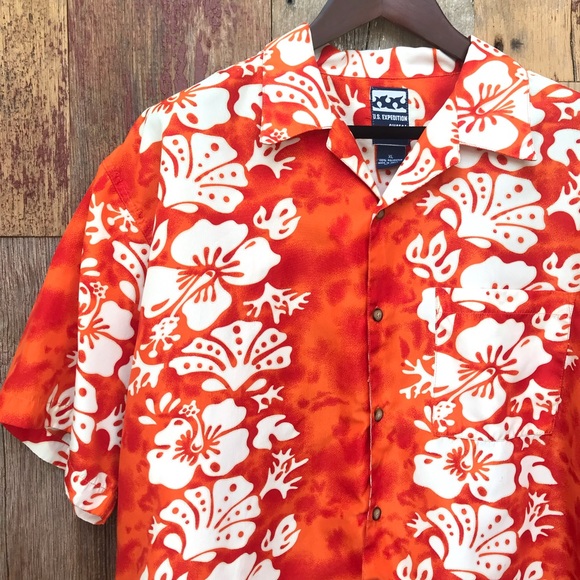 U.S. Expedition Other - U.S. Expedition Hawiian Style Shirt XL